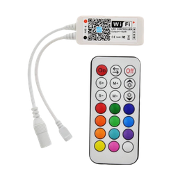 [MINICONRGBWIFI] MINI CONTROLEUR WIFI LED RGB -RF- 12A