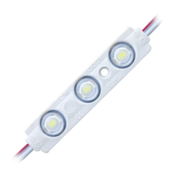 [LEDDO3LR5730] DOMINO LED 3L 5730 12V ROUGE